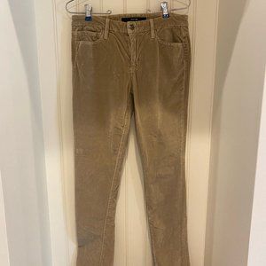 Joe's Low Rise Velvet Pants